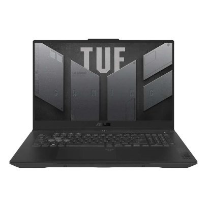 Ноутбук 17.3" ASUS Tuf Gaming A17 FA707NUQ-HX010 (90NR0QH5-M000D0) AMD Ryzen 7 170, 16 Gb DDR5, SSD 512Gb, NVIDIA GeForce RTX 4050 6Gb, Full HD, IPS, Grey, серый