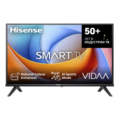Телевизор Hisense 40" Full HD, 60 Гц, Direct LED (40A4Q)