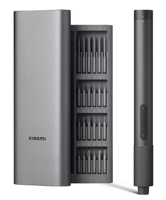 Аккумуляторная отвертка Xiaomi Mijia Electric Screwdriver 24в1 (MJDDLSD003QW) Черный