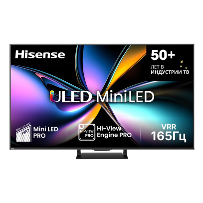 Телевизор Hisense 55" Ultra HD, 165 Гц, MiniLED (55U7Q PRO)