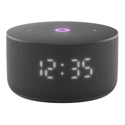 Умная колонка Яндекс.Станция Мини 3 (с часами) Черный