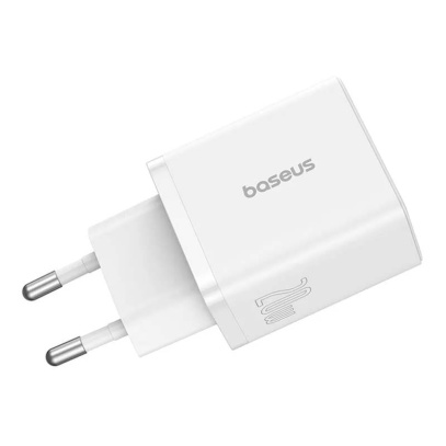 Зарядное устройство Baseus Cube Fast Charger C+U 20 Вт EU Moon (P10111403213-00) Белый