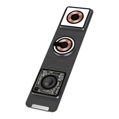 Беспроводное зарядное устройство WiWU TRIPLE 15W Foldable 3в1 wireless charger (Wi-W001) Black, черный