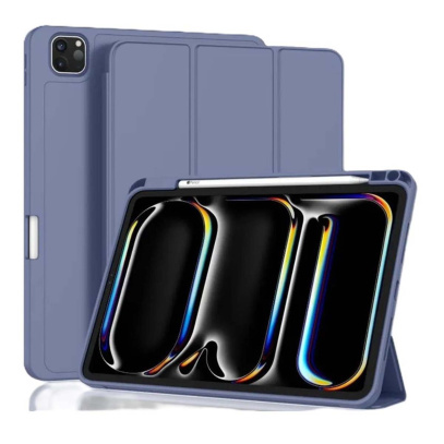 Чехол книжка для iPad Air 13"/ Pro 12,9* 3/4/5/6 gen Gurdini Origami Case Лавандов