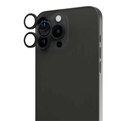 Защитное стекло для камеры iPhone 16 Pro/16 Pro Max SUPGLASS Anti Glare Camera lens glass (XC-31) Black