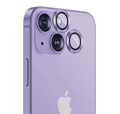 Защитное стекло для камеры iPhone 14/14 Plus SUPGLASS Anti Glare Camera lens glass film (XC-31) Purple Фиолетовый