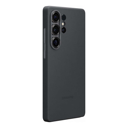 Чехол для Samsung Galaxy S25 Ultra Silicone Case Черный