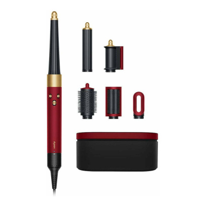 Стайлер Dyson AirWrap Complete Long HS08 (Global) Straight+Wavy, Red Velvet/Gold, красный/золотой Стайлер Dyson AirWrap Complete Long HS08 (Global) Straight+Wavy, Red Velvet/Gold, красный/золотой