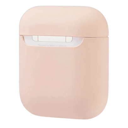 Чехол для Apple AirPods 1/2 Silicone Case Pink Sand, розовый песок