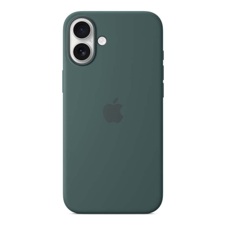Чехол Silicone Case для Apple iPhone 16 Plus с MagSafe Dark Green, темно-зеленый Чехол Silicone Case для Apple iPhone 16 Plus с MagSafe Dark Green, темно-зеленый