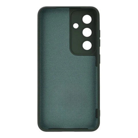 Чехол для Samsung Galaxy S25 Plus Silicone Case Темно-зеленый Чехол для Samsung Galaxy S25 Plus Silicone Case Темно-зеленый