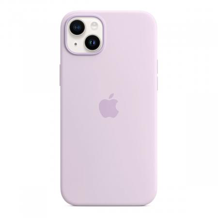 Чехол Silicone Case MagSafe для Apple iPhone 14 Plus Сиреневый Чехол Silicone Case MagSafe для Apple iPhone 14 Plus Сиреневый