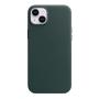Чехол Leather Case MagSafe для Apple iPhone 14 Plus «Forest Green» Зеленый Чехол Leather Case MagSafe для Apple iPhone 14 Plus «Forest Green» Зеленый