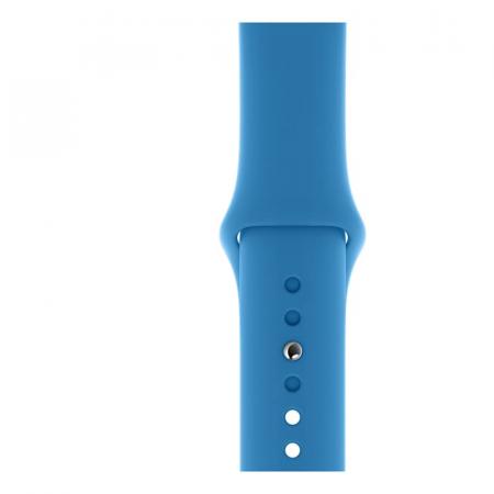 Силиконовый ремешок COTEetCI Silicone Sport Band для Apple Watch 42/44 мм Blue, синий Силиконовый ремешок COTEetCI Silicone Sport Band для Apple Watch 42/44 мм Blue, синий