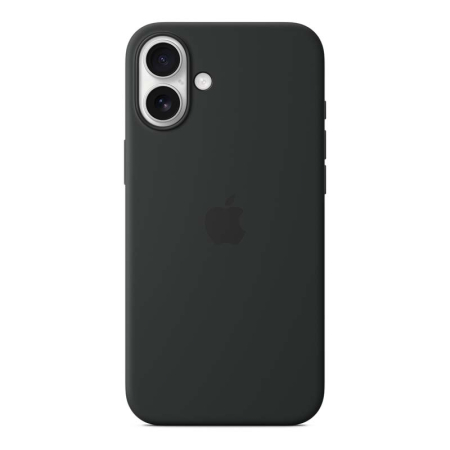Чехол Silicone Case для Apple iPhone 16 Plus Black, черный Чехол Silicone Case для Apple iPhone 16 Plus Black, черный