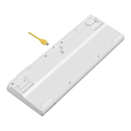 Клавиатура A4Tech Bloody S87 Energy, USB for gamer LED Механическая (S87 USB ENERGY WHITE) Белый/желтый