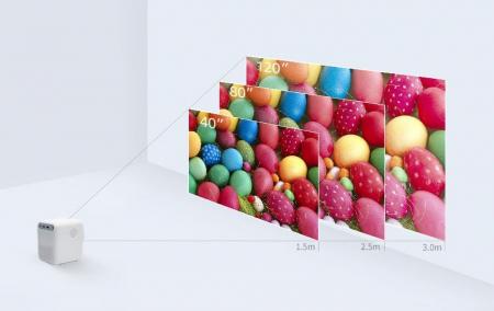 Мини проектор Xiaomi Wanbo Projector T2 Белый Мини проектор Xiaomi Wanbo Projector T2 Белый