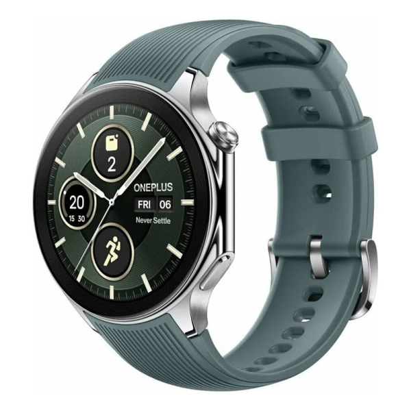 Умные часы OnePlus Watch 2 Radiant Steel, серебристый