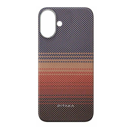 Чехол для iPhone 16 Pitaka Ultra-Slim Case (KI1601U) Sunset, закат Чехол для iPhone 16 Pitaka Ultra-Slim Case (KI1601U) Sunset, закат