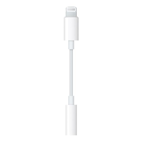 Переходник Apple Lightning - mini jack 3.5 Белый