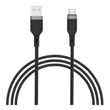 Кабель USB - Lightning WiWU-C019 A-L Platinum Serie A-C Cable 1.2м, 3A, Black, чёрный Кабель USB - Lightning WiWU-C019 A-L Platinum Serie A-C Cable 1.2м, 3A, Black, чёрный