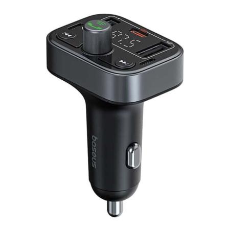 Автомобильное зарядное устройство/FM-модулятор/трансмиттер Baseus S-09 Pro Series Car FM Transmitter (C10762200113-00) Черный Автомобильное зарядное устройство/FM-модулятор/трансмиттер Baseus S-09 Pro Series Car FM Transmitter (C10762200113-00) Черный