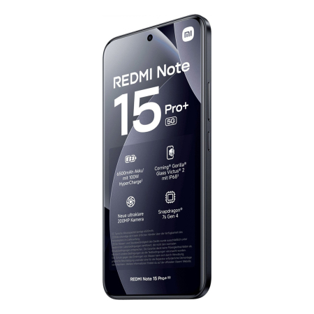 Xiaomi Redmi Note 15 Pro+ 5G 8/256Gb Midnight Black, чёрный