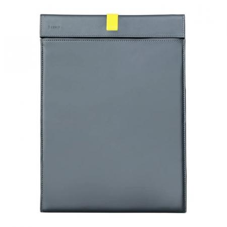 Сумка для ноутбука Baseus Let's go Traction ComputerLiner Bag 16" or less (LBQY- BGY) Серый/желтый Сумка для ноутбука Baseus Let's go Traction ComputerLiner Bag 16" or less (LBQY- BGY) Серый/желтый