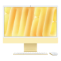 Apple iMac 24" (M4 8C CPU, 8C GPU, 2024) Retina 4,5K, 16Gb, 256Gb SSD (MWUD3) Yellow, желтый Apple iMac 24" (M4 8C CPU, 8C GPU, 2024) Retina 4,5K, 16Gb, 256Gb SSD (MWUD3) Yellow, желтый