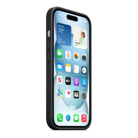 Чехол FineWoven Case для Apple iPhone 15 с MagSafe Black, черный Чехол FineWoven Case для Apple iPhone 15 с MagSafe Black, черный