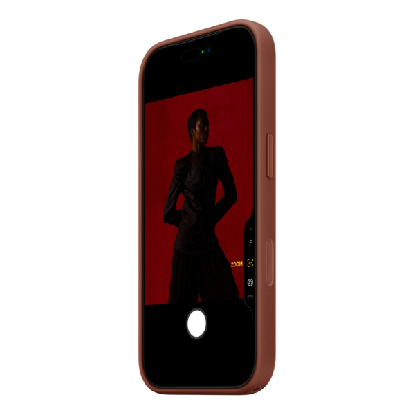 Чехол для iPhone 17 Pro с MagSafe TechWoven Case Коричневый