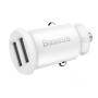Автомобильное зарядное устройство Baseus 2 USB 3.1A Grain Car Charger (CCALL-ML02) Белый Автомобильное зарядное устройство Baseus 2 USB 3.1A Grain Car Charger (CCALL-ML02) Белый