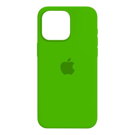 Чехол Silicone Case для Apple iPhone 15 Pro Max Зеленый Чехол Silicone Case для Apple iPhone 15 Pro Max Зеленый