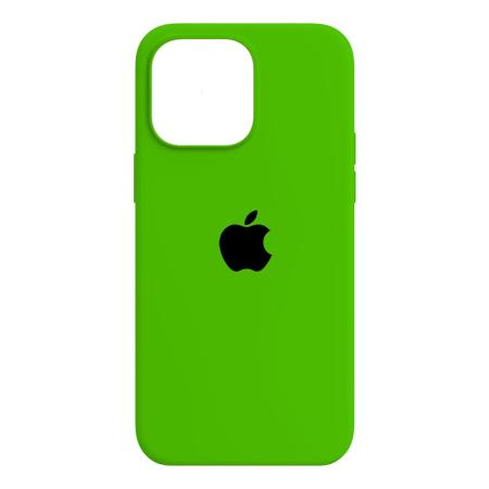 Чехол Silicone Case для Apple iPhone 14 Pro Max Ярко-зеленый Чехол Silicone Case для Apple iPhone 14 Pro Max Ярко-зеленый