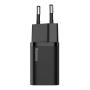 Сетевое зарядное устройство USB Type-C Baseus Super Si Quick Charger 1C 20 Вт EU (CCSUP-B01) Черный Сетевое зарядное устройство USB Type-C Baseus Super Si Quick Charger 1C 20 Вт EU (CCSUP-B01) Черный