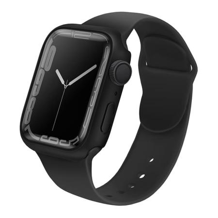 Чехол со стеклом для Apple Watch 7 41 мм UNIQ Legion (41MM-LEGNBLK) Черный Чехол со стеклом для Apple Watch 7 41 мм UNIQ Legion (41MM-LEGNBLK) Черный