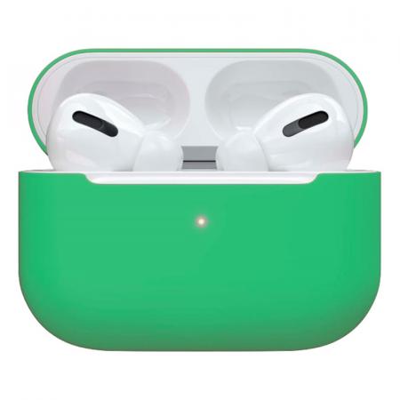 Чехол Silicone Case для Apple AirPods Pro Green, зеленый Чехол Silicone Case для Apple AirPods Pro Green, зеленый