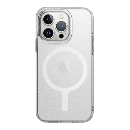 Чехол для iPhone 15 Pro с MagSafe UNIQ Lifepro Xtreme (IP6.1P(2023)-LPRXMLUC) Серебристый с блестками Чехол для iPhone 15 Pro с MagSafe UNIQ Lifepro Xtreme (IP6.1P(2023)-LPRXMLUC) Серебристый с блестками