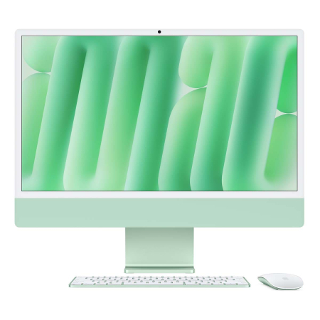 Apple iMac 24" (M4 8C CPU, 8C GPU, 2024) Retina 4,5K, 16Gb, 256Gb SSD (MWUE3) Green, зеленый Apple iMac 24" (M4 8C CPU, 8C GPU, 2024) Retina 4,5K, 16Gb, 256Gb SSD (MWUE3) Green, зеленый