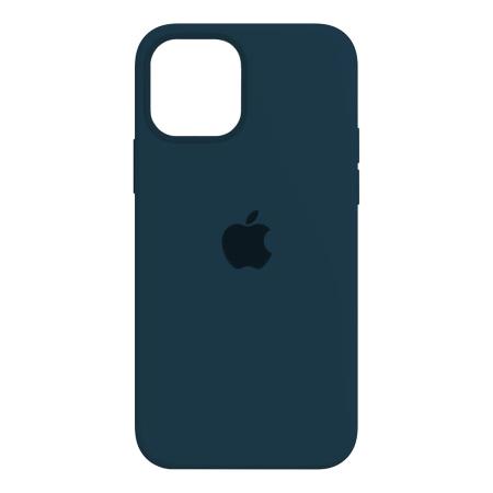 Чехол Silicone Case для Apple iPhone 12/12 Pro Синий омут Чехол Silicone Case для Apple iPhone 12/12 Pro Синий омут