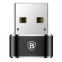 Адаптер Baseus Type-C - USB Converter (CAAOTG-01) Черный Адаптер Baseus Type-C - USB Converter (CAAOTG-01) Черный