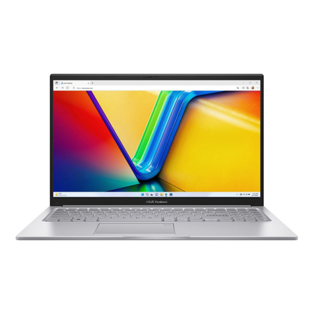 Ноутбук 15.6" ASUS Vivobook 15 X1504VA-BQ2684 (90NB10J2-M04A00) Intel Core i3 1315U, 16Gb DDR4, SSD 512Gb, Intel UHD Graphics, IPS,  Full HD, Без ОС, Cеребристый