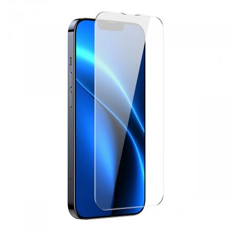 Стекло для iPhone 14 Plus/13 Pro Max Baseus Crystal glass 1шт +EasyStick (SGBL100202) Прозрачный Стекло для iPhone 14 Plus/13 Pro Max Baseus Crystal glass 1шт +EasyStick (SGBL100202) Прозрачный