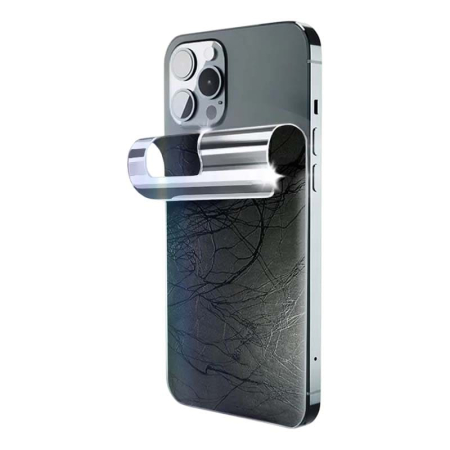 Защитная пленка задняя для смартфона Armorjack ПВХ паутина, черная Защитная пленка задняя для смартфона Armorjack ПВХ паутина, черная