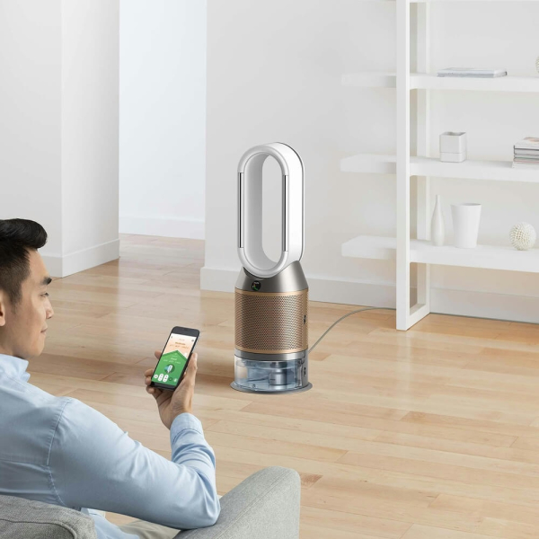 Увлажнитель-очиститель воздуха Dyson PH05 White/Gold, бело-золотой