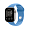 Apple Watch Series 12, 42 мм корпус из алюминия цвета «Space Gray», ремешок Sport Band размера M/L цвета «Wildflower Blue»