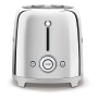 Тостер на 4 ломтика SMEG 50s style (TSF02SSEU) Хром Тостер на 4 ломтика SMEG 50s style (TSF02SSEU) Хром