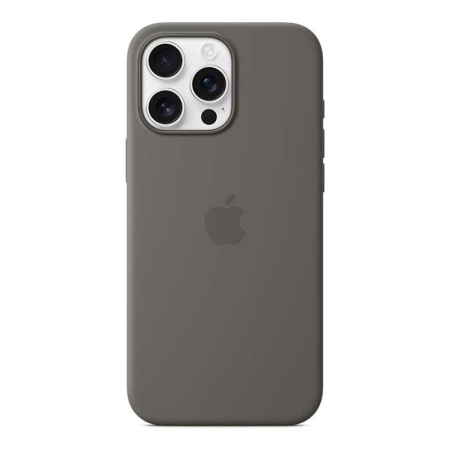Чехол Silicone Case для Apple iPhone 16 Pro Max с MagSafe Серый Чехол Silicone Case для Apple iPhone 16 Pro Max с MagSafe Серый