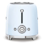 Тостер на 4 ломтика SMEG 50s style (TSF02PBEU) Пастельный голубой Тостер на 4 ломтика SMEG 50s style (TSF02PBEU) Пастельный голубой