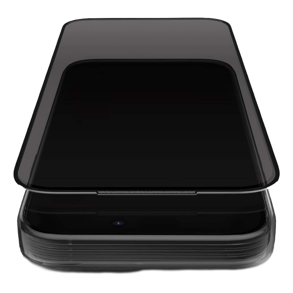 Защитное стекло нанокерамическое Uniq для iPhone 16 Pro +installer (IP6.9P(2025)-XENONPRI) Black, чёрный